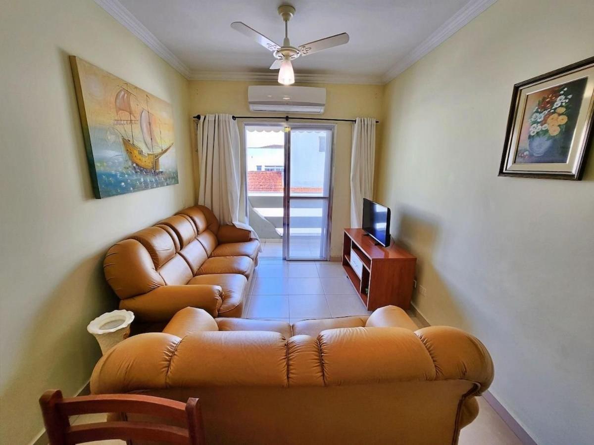 Aconchegante Apto 01 Dorm C/Sacada, Ar-Cond, Wi-Fi, Lado Praia グァルジャー エクステリア 写真